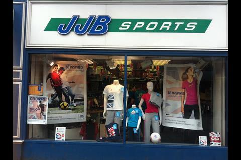 JJB Sports, Olympic window display